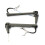Motor Arm Shell Right Front Arms Replacement compatible for 3 Drone 2