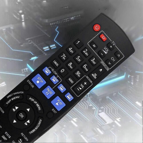 Replace N2QAKB000082 Remote Control compatible for Panasonic Blu-Ray Disc Player DMP-BD65 Dmp-BD45 2