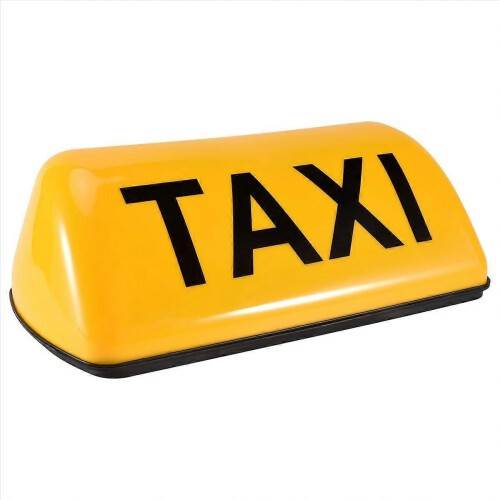 12V Waterproof Top Sign Magnetic Meter Cab Lamp Light LED - Yellow 1