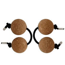 Shaker 2 paia di Kashaka Shaker in sughero Asalato Strumento a sfera Strumento a percussione Classico
