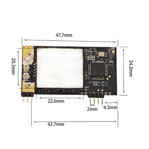 Built-in DAB Digital Radio Receiver DAB to FM FM to DAB Seamless Switching Function Intelligent Module 1