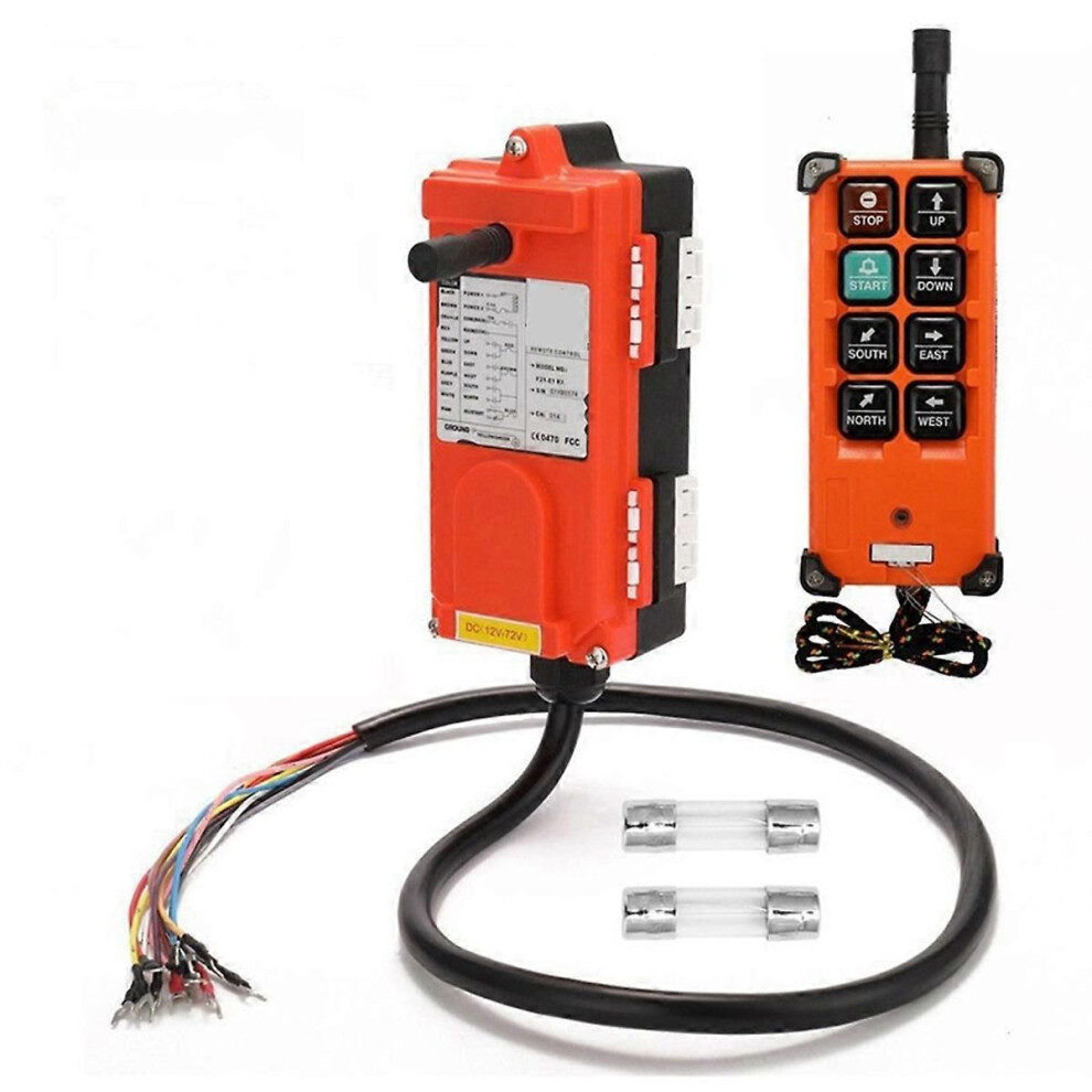 E1b Ac 220V Wireless Industrial Remote Control Switch Is Suitable For Crane Control Crane 9409192989376
