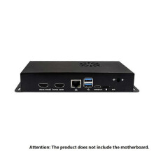 Case in metallo CM5 compatibile con la scheda Raspberry Pi Compute Module 5 IO con ventola di raffreddamento