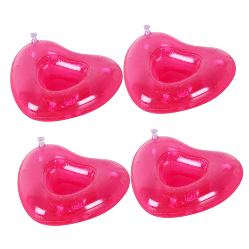 8pcs Inflatable Drink Holders Set with AntiSpill Design for Pool Parties and Beach Use 2