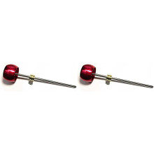 Aluminum Alloy Bass Drum Pedal Beater Kick Drum Foot Pedal Beater Percussion Instrument Accessory Pa