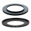 2 pcs aluminum Step Up Filter Ring Adapter for Camera:52mm-77mm & 55mm-77mm 2