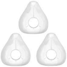 3pcs Replacement Cushion compatible AirFit F20- Mask Cushions compatible F20 Frame - Ventilator Mask Accessories compatible Full Face Masks M