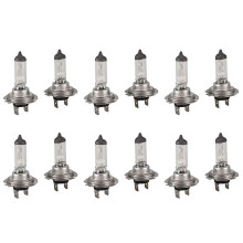 12x Car Front Head Light Headlight H7 Bulb Light Lamp 12V 55W