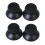 2 Pair Of Thumbstick Joystick Replacement compatible One Controller Black 1