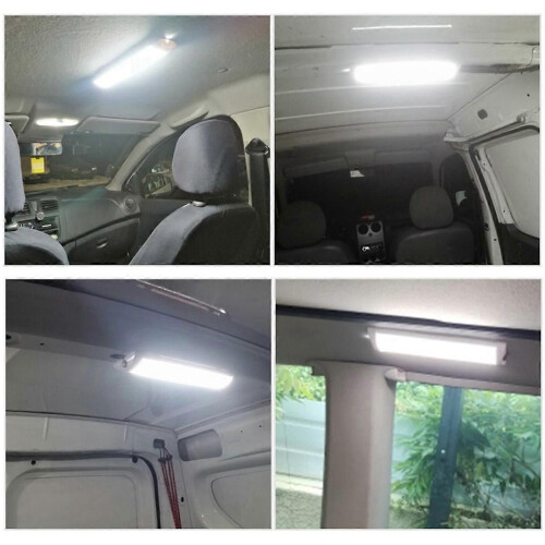 12-80V 72LED Εσωτερική λωρίδα φωτισμού αυτοκινήτου με μπάρα οροφή 2