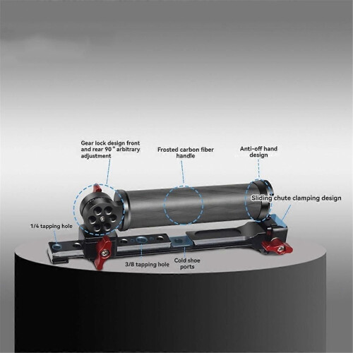 Διπλή λαβή Gimbal για RS2/3/4 Πτυσσόμενη λαβή Carbon 180 Ρυθμιζόμενη για RS2/3/4