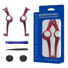 Handheld Case for PS5 Portal Handheld Replaceable Decor Strip Protective Case with 2 Rocker Caps Handheld Accessory,A