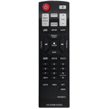 Wymień pilota zdalnego sterowania AKB73655751, kompatybilnego z systemem audio LG CD Home Audio System.