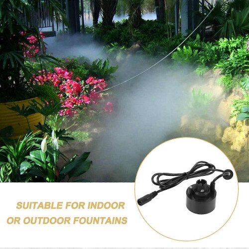 400ML/H Mini Ultrasonic Mist Maker Machine Atomizer Air Humidifier 2