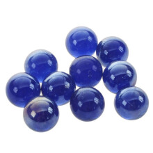 10 kpl marmorikuulia 16 mm lasimarmorit Knicker-lasipallot koristelelu tummansininen