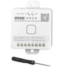 SP630E Bluetooh LED Controller Support PWM Monochrome CCT RGB RGBW RGBCCT or SPI TTL IC Chip LED Strip WS2811 WS2812B