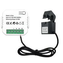Μετρητής Ενέργειας Tuya Smart ZigBee 80A με Εφαρμογή Clamp, Παρακολο