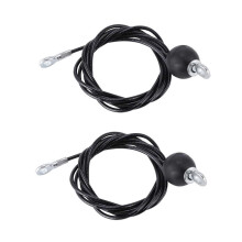 Cable de acero resistente para gimnasio, compatible con máquinas de poleas domésticas y accesorios para