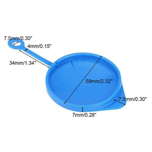 20 pezzi Tappo serbatoio liquido lavavetri compatibile con 2