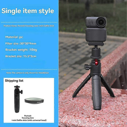Για DJI OSMO Nano MACRO 10X Φίλτρο φακού + Mini Selfie Stick Φίλτρο φακού ε 1