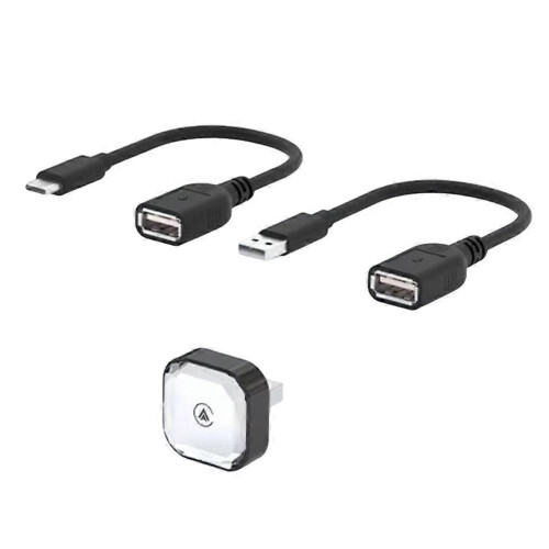 Box 2 in 1 per auto wireless Carplay Android Auto Plug&Play Dongle da cablato a wireless Android Auto