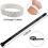 Ring Sizer Measuring Tool Set, 12 Pcs Ring Mandrel, Ring Sizer, Rubber Hammer, Plastic Ring Sizer Gauge, Wood Ring Clamp 2