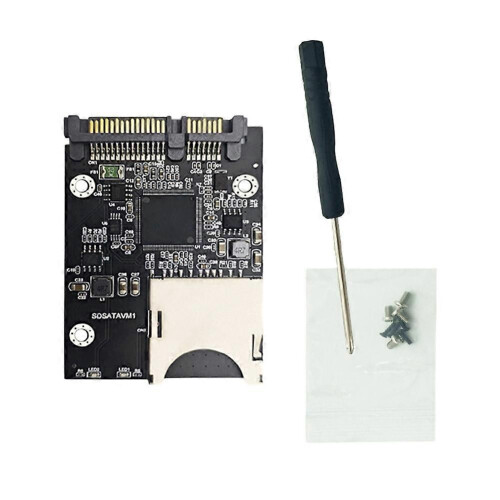 Μετατροπέας κάρτας μνήμης SD σε SATA SSD, προσαρμογέας SATA SSD 2,5