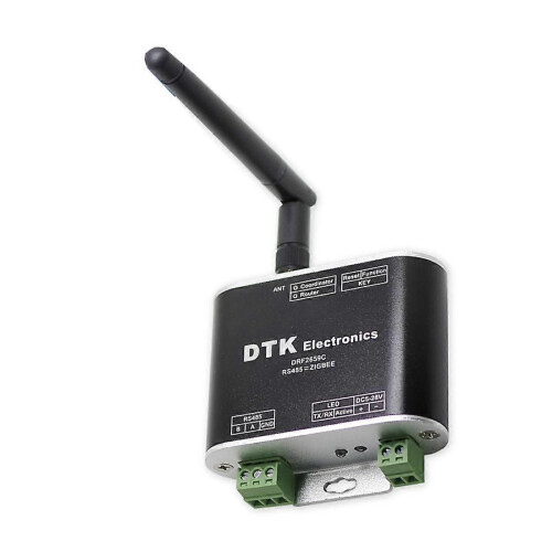RS485 to ZigBee Wireless Module, 1.6Km Transmission CC2630 Chip, DRF2659C (Antenna) 2