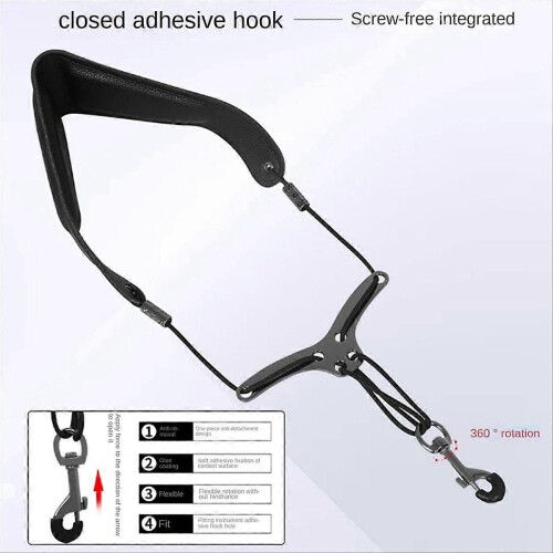 Saxophone Strap Adjustable Saxophone Neck Strap 2