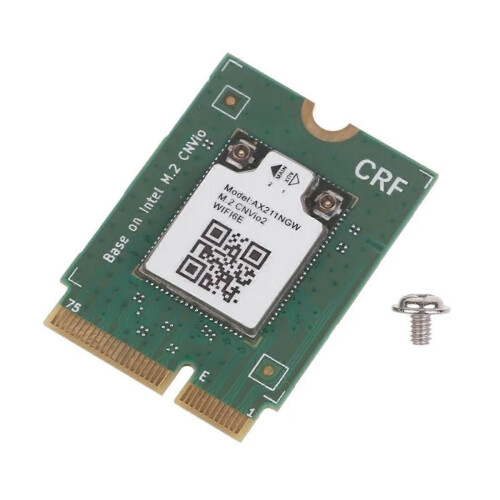 AX211NGW Κάρτα WiFi 6E M.2 Κλειδί E Προσαρμογέας CNVio2 Bluetooth 5.3 AX211 1