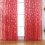 Snöflinga Voile Gardinkappa 80x200cm 5
