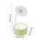 Πτυσσόμενο φωτιστικό ανάγνωσης LED Donemore με 3 χρωματικές θερμοκρασίες και 3