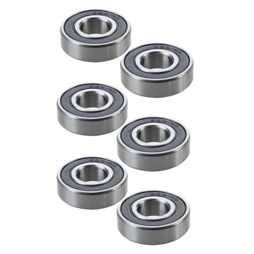 6 τεμάχια ρουλεμάν 6001Rs 28mm x 12mm x 8mm για σκούτερ