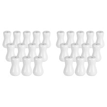 24 Pack Window Blind Wood Cord Knobs Wooden Hanging Ball Blind Small Pendants Drops Pull End for Bl