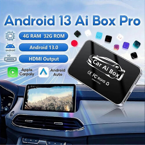 Ασύρματος προσαρμογέας CarPlay & Android Auto Ασύρματος προσαρμογέ 2