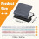 10 Hole Punch Binding Machine compatible for Planners Grey 2