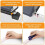 10 Hole Punch Binding Machine compatible for Planners Grey 3