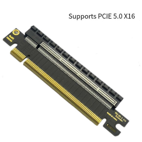 Κάρτα προστασίας ανύψωσης PCI Express 5.0 X16, υποδοχή PCI-E σε PCI-E 16 2