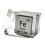 10Pcs Acrylic Box Trays compatible for 0.39Inch 10mm Elements Cubes Clear Case Periodic Table Bracket compatible for Elements Collections 3
