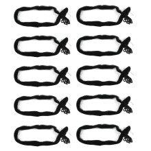 10 kpl 12 m x 2,5 m 13 mm:n reikäinen puutarhan lintujentorjuntaverkko, nailonista solmittu sumuverkko
