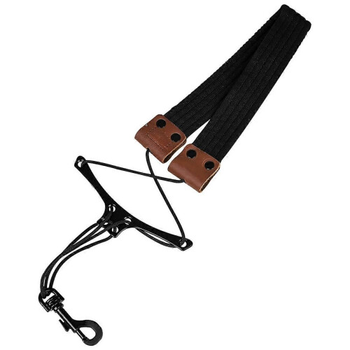 Saxophone Straps Mesh Webbing PU Straps Saxophone Neck Straps 1