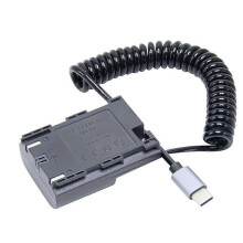 Προσαρμογέας USB-C ACK-E6 DR-E6 LP-E6 LP-E6N Κιτ τροφοδοτικού εικονική