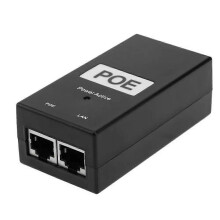 Dispositivo POE 48V 1A Iniettore di alimentazione POE compatibile Alimentatore POE 100Mbps IEEE802.3af/At