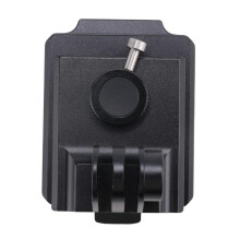 Action Camera Aluminum Alloy Helmet Fixed Mount Base Adapter for Gopro 11 10 9 8