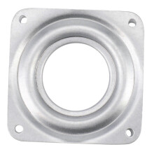 Lazy Ball Bearing Metal Swivel Plate - 95 x 95 x 9 mm