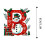 Décoration de sapin de Noël avec initiale (26 lettres) 7