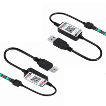 2X Ασύρματο Bluetooth LED Dimmer Τηλεχειριστήριο DC5-24V Σύνδεση τηλεφ