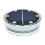 Solcellsdriven nedsänkbar LED-poolbelysning IP68 6-LED 16-färger 2