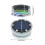 Solcellsdriven nedsänkbar LED-poolbelysning IP68 6-LED 16-färger 3