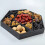 Wooden Holiday Hexagonal Star Tray, Fruit Plate Storage Box, White 4